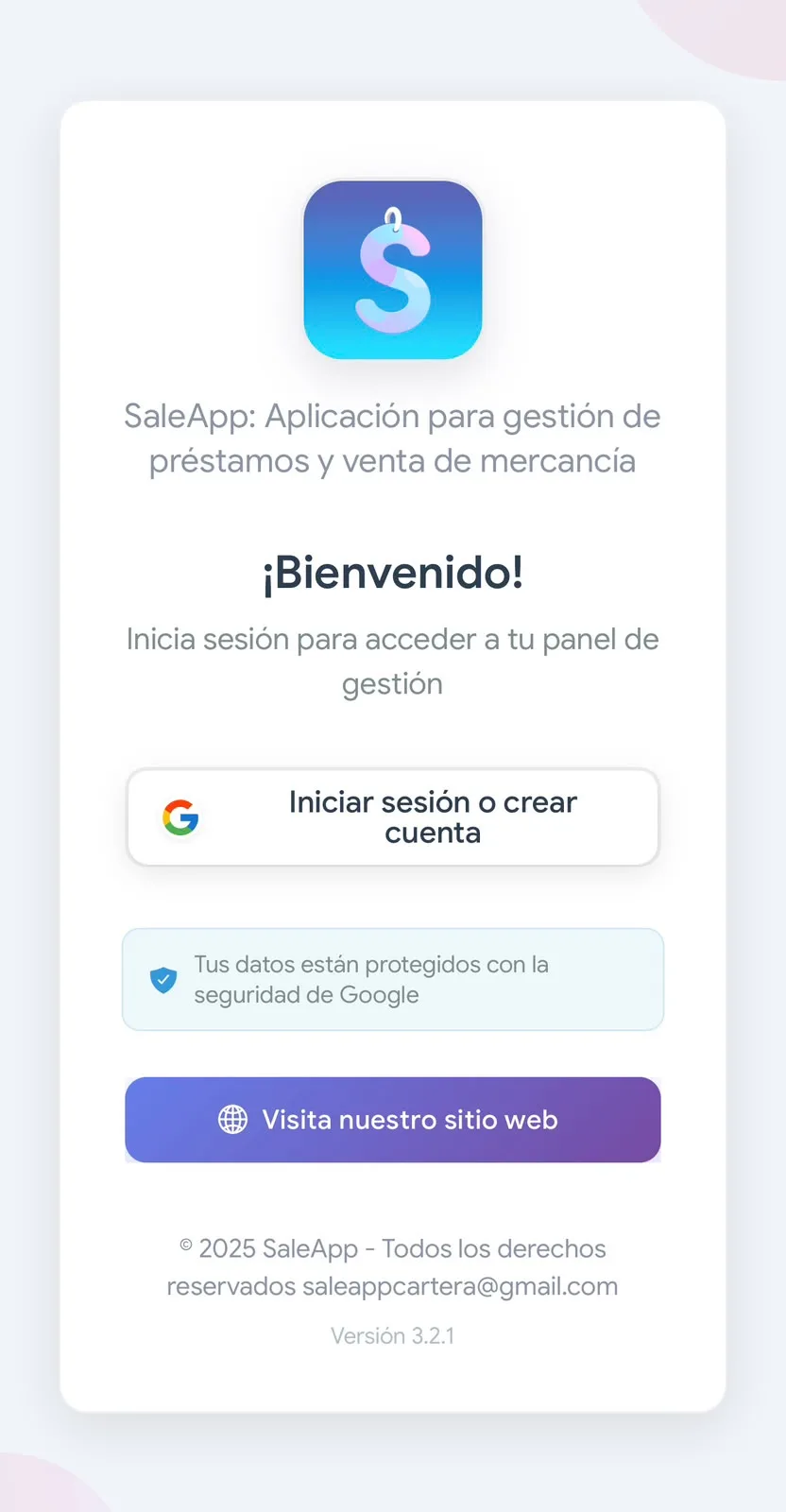 SALE - Bienvenida
